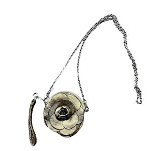 *Free Gift w/ Purchase* Gold Crossbody Flower Bag